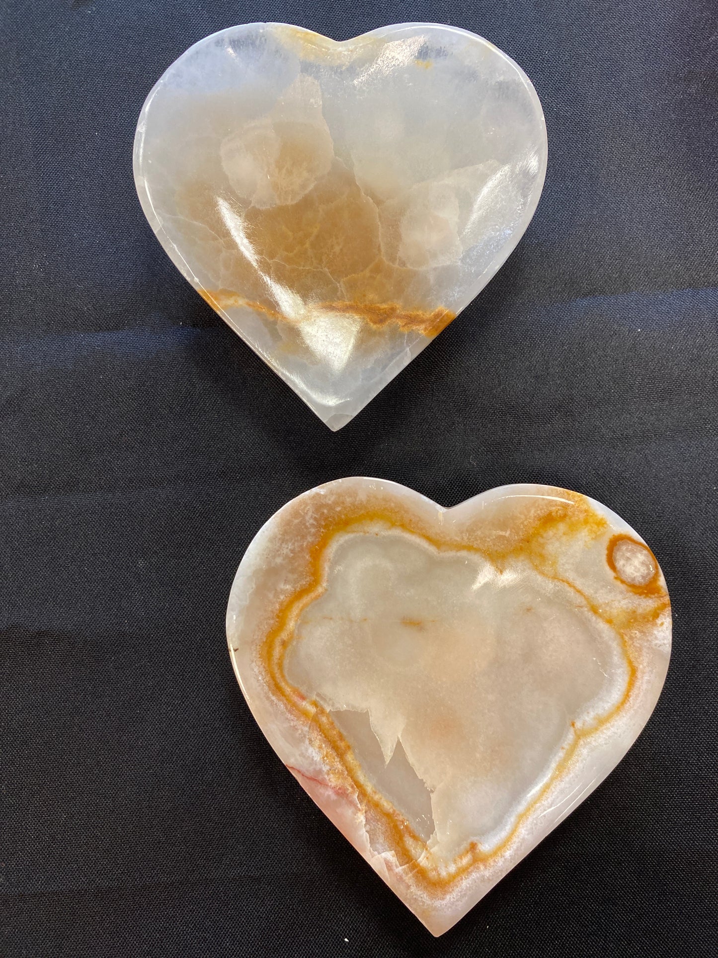 Onyx Heart Tray