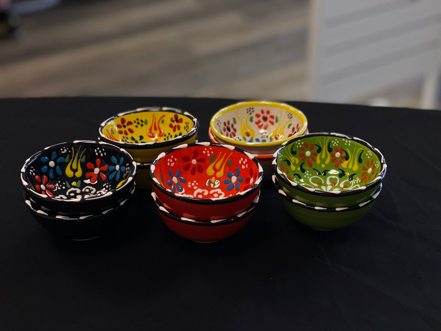 Hand painted Turkish bowls