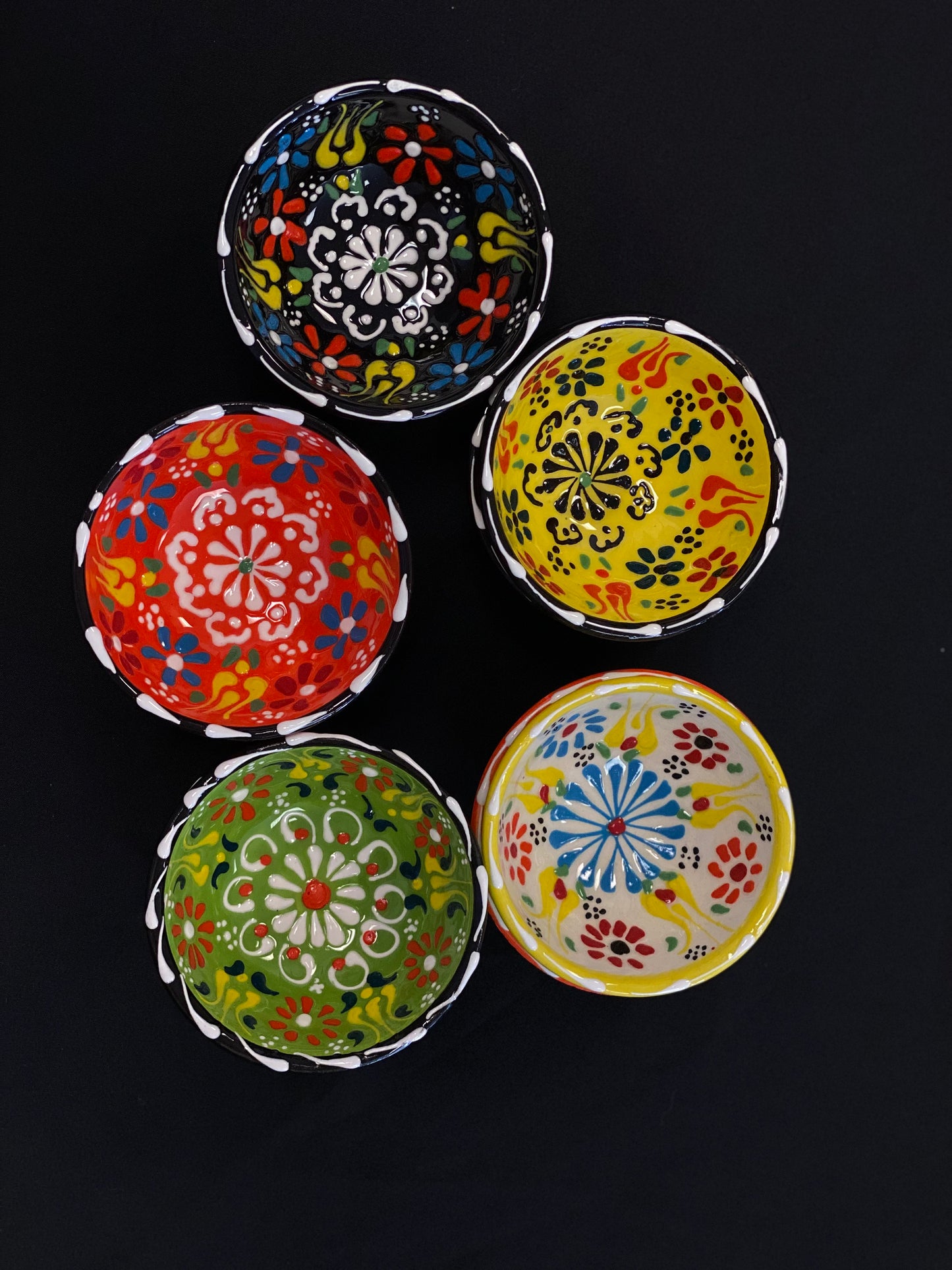 Hand painted Turkish bowls