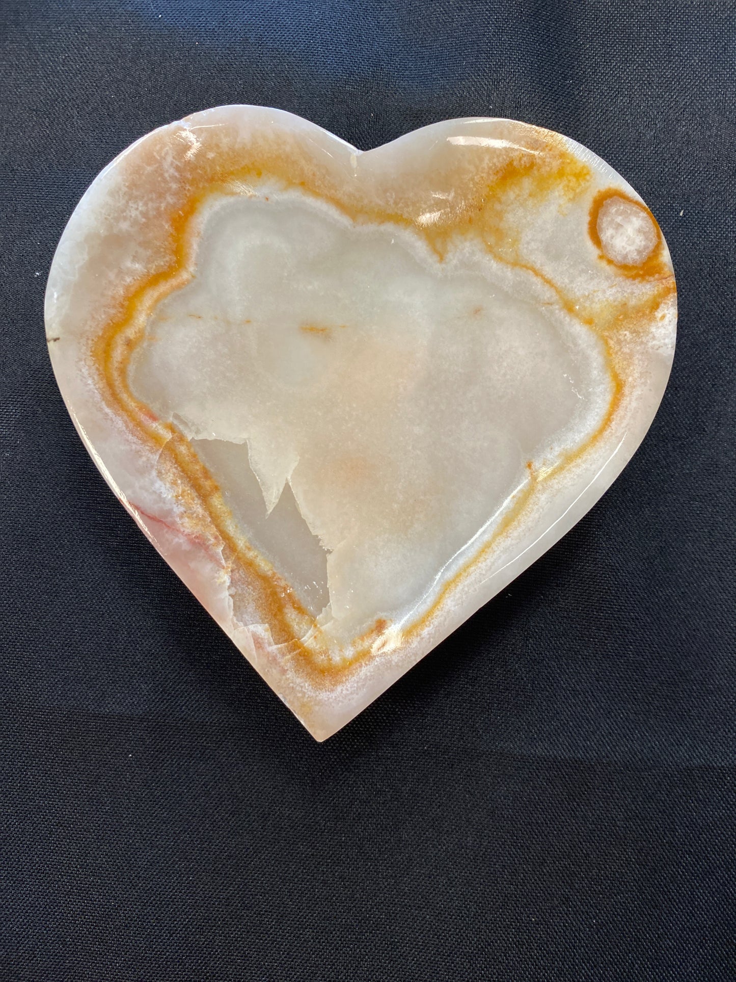 Onyx Heart Tray