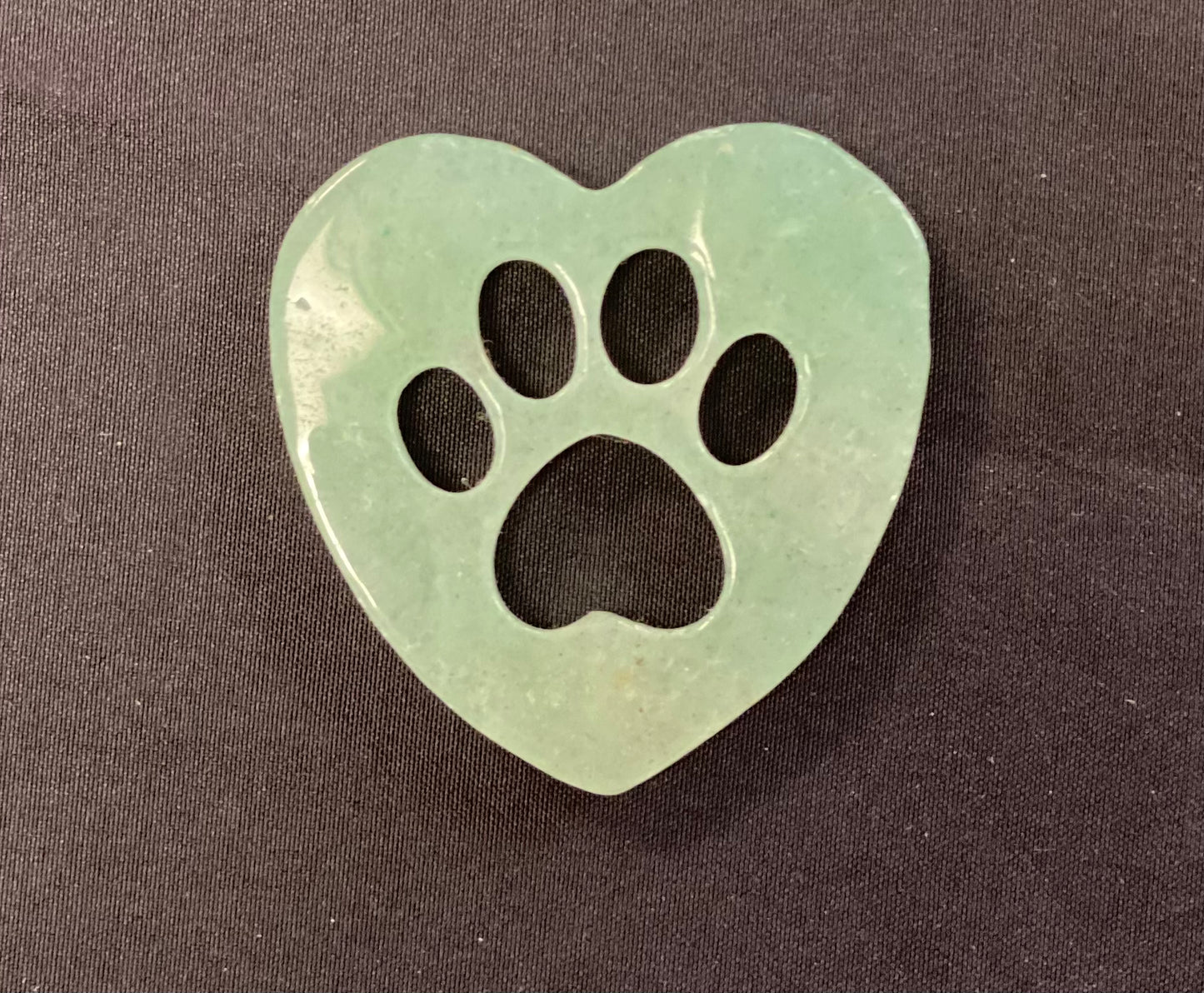 Paw print hearts
