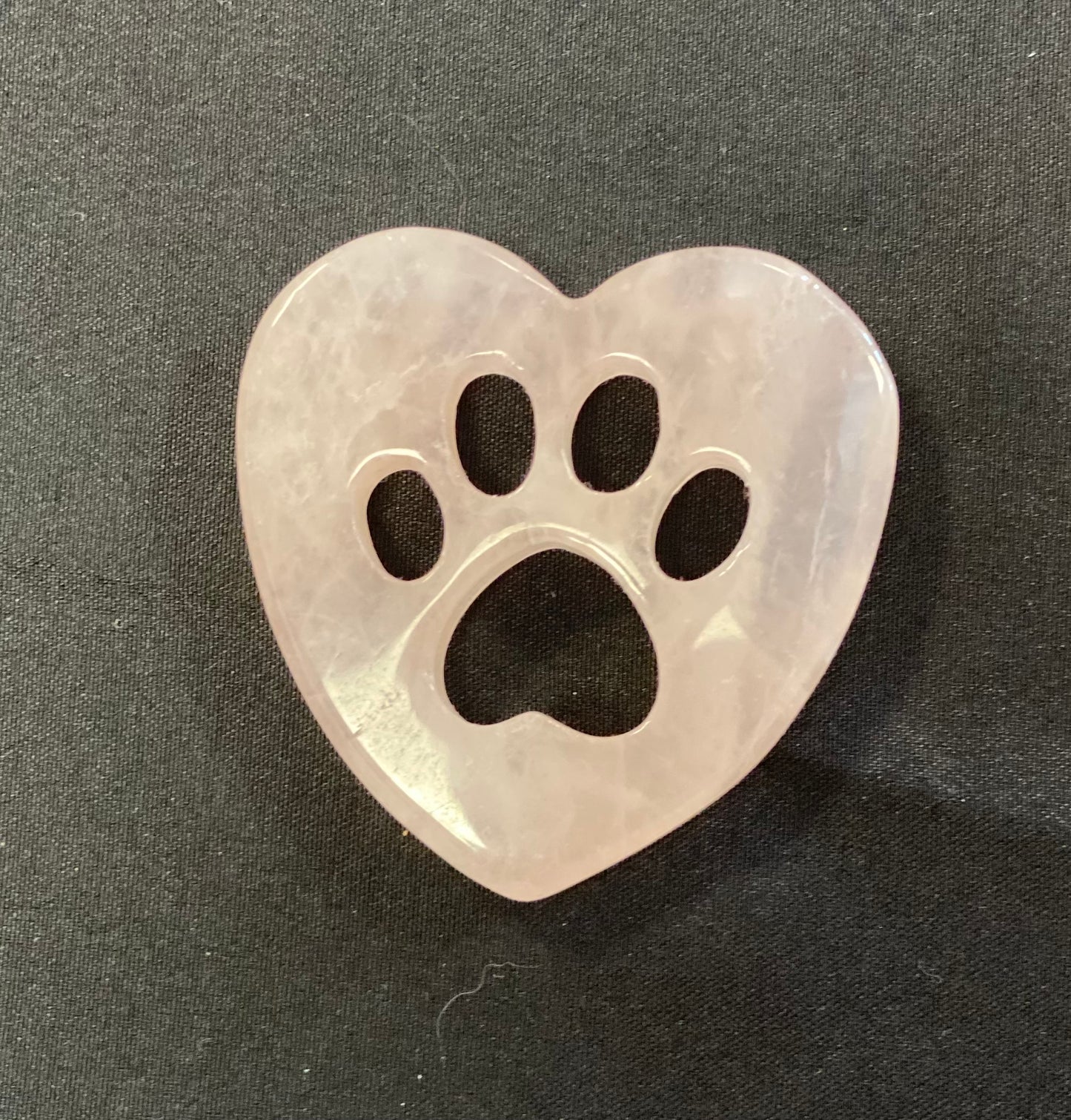 Paw print hearts
