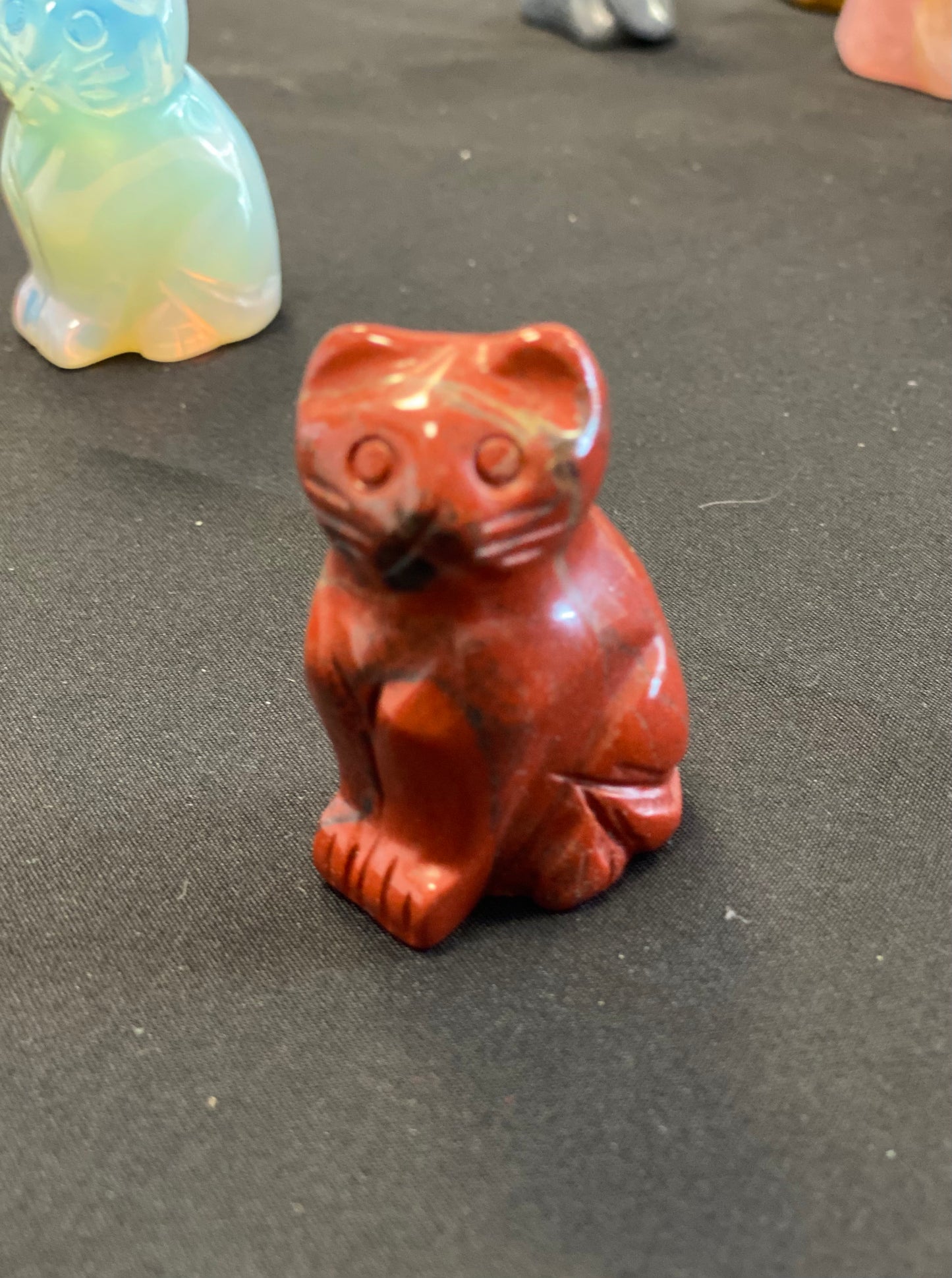 Crystal Cat Carvings