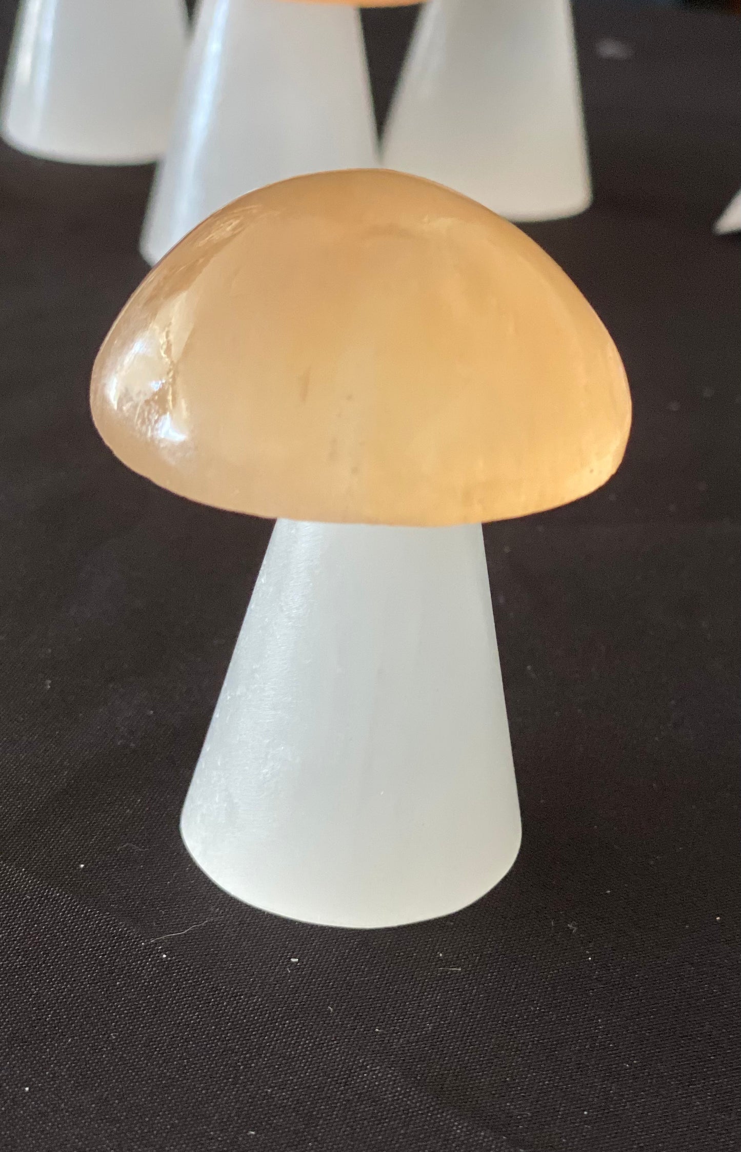 3” Selenite Mushroom