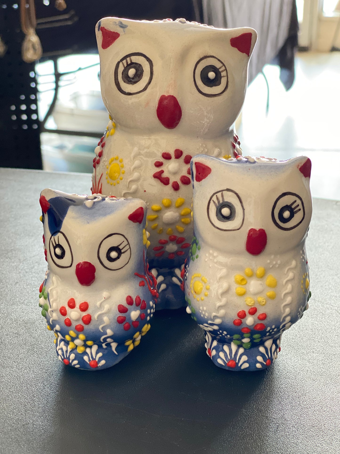 Hand Painted Owls
