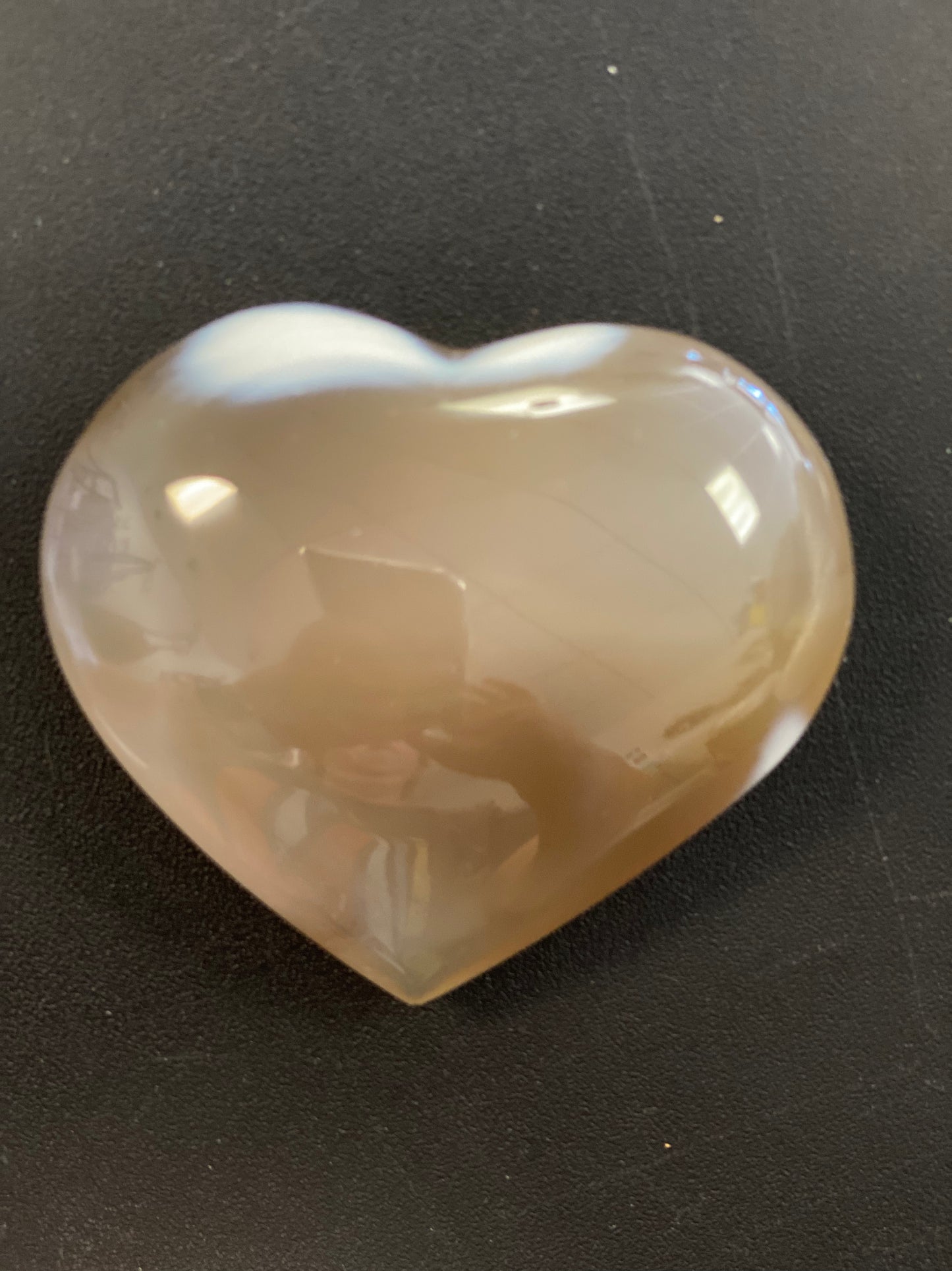 Orca Agate Hearts